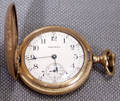 122355 WALTHAM YELLOW GOLD FILLED POCKET WATCH C1906
