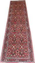 122347 FINE SILK IRANIAN BIJAR RUNNER 12 6 X 2 9