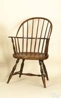 New England sackback windsor armchair ca 1790
