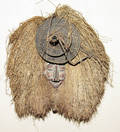 113289 AFRICAN CARVED WOOD MASK 17 X 17