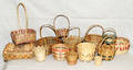 1481 NATIVE AMERICAN WOVEN BASKETS FOURTEEN H 210