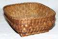 1465 AMERICAN NORTHEAST WOODLANDS ASH SPLINT BASKET L