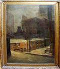 0396 IAN VAN ZMPEL OIL ON CANVAS C1920 37 12 X 25 1
