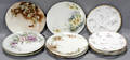 011516 HAVILAND PORCELAIN OYSTER DISHES  HAND PAINTED