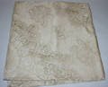010439 QUAKER LACE CO LACE ROUND TABLE CLOTH C1950