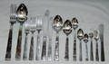 1505 STAINLESS FLATWARE SERVICE MILANO PATTERN 114