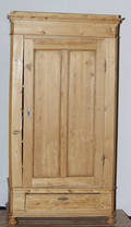 0486 COUNTRY PINE ARMOIRE C 1900 H 6 W 39 D 19
