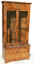 0477 PINE GUN CABINET H 78 L 37 34 D 19 12