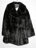 021568 ANBUHLS VINTAGE BLACK MINK FUR COAT