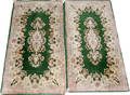 012409 KERMAN WOOL PERSIAN RUGS PAIR C 1960 3 11