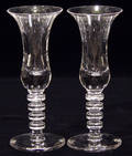 1528 CRYSTAL APERITIF GLASSES SET OF 6 H 6
