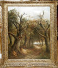 22090 J THORST OIL ON CANVAS C 187090 35 X 27