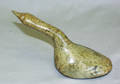 122493 INUIT CARVED STONE BIRD L 6