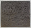 Cast iron SF of 1756 stove plate