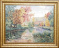 122484 ORA M WILTENBURG OIL ON CANVASBOARD AUTUMN