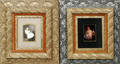 121631 VICTORIAN GESSO ON PINE FRAMES TWO 19TH CENTU