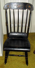 120496 ANTIQUE ROCKING CHAIR