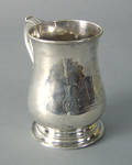 Philadelphia silver cann ca 1780