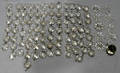 021648 CRYSTAL CHANDELIER BUTTONS APPROXIMATELY 80