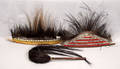 021644 IRIAN JAYA HEADDRESSES SHELL FEATHERS LEATHER