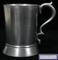 121646 AMERICAN PEWTER MUG ROSWELL GLEASON DORCHESTE