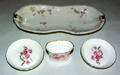 120546 AYNSLEY PORCELAIN NUT DISHES 2 1 OVAL CUP A