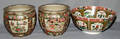 2610 TWO SMALL PORCELAIN ORIENTAL PLANTERS  MODERN OR