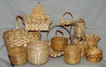 1613 NATIVE AMERICAN WOVEN BASKETS THIRTEEN H 516