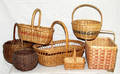 1606 AMERICAN SPLIT WILLOW BASKETS INCLUDING NATIVE A