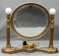 0597 VANITY MIRROR FLANKED BY ELECTRIC LIGHTS H 16