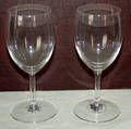 020051 BACCARAT CRYSTAL WINE GOBLETS HAUT BRION 11