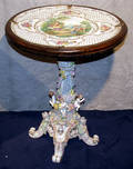 012049 DRESDEN PORCELAIN TABLE CARL THIEME  VEB SAXO
