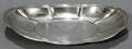 011059 STERLING SILVER BREAD TRAY CIRCA 1920 L 12