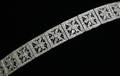 010006 18 KT WHITE GOLD AND DIAMOND BRACELET