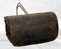 010176 ENFIELD LEATHER POWDER BOX 19TH CENTURY H 4