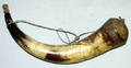 010166 EARLY AMERICAN POWDER HORN EARLY 19 TH C L 1