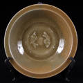 113021 CHINESE LUNGCHUAN CELADON WARE DISH LATE SUN
