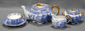 1020 COPELAND SPODE BLUE WILLOW PORCELAIN TEA SET R