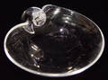 1034 STEUBEN GLASS DISH H 3 12 W 8 34