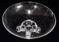1030 STEUBEN GLASS COMPOTE H 3 34 DIA 10 34