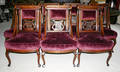 0056 MAHOGANY DINING CHAIRS CIRCA 1900 SET OF 12