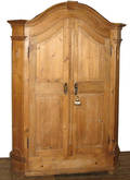 042080 SWISS PINE ARMOIRE 19TH C