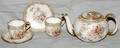 031068 DOULTON TEAPOT  SET OF TWO CUPS  SAUCERS