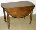 071115 AMERICAN WALNUT DROP LEAF TABLE