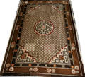 061092 CHINESE ANTIQUE CARPET 73 X 46