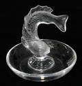 051106 LALIQUE CRYSTAL RING DISH