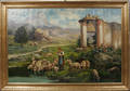 040064 JOHN CALIFANO OIL ON CANVAS SHEPHERDESS