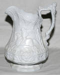 031159 W RIDGWAY SON  CO ENGLISH SALT GLAZE PITCHE