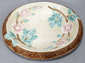 031155 ENGLISH MAJOLICA POTTERY PLATTER