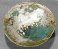 081161 PERSIAN ANCIENT TURQUOISE GLAZE POTTERY BOWL